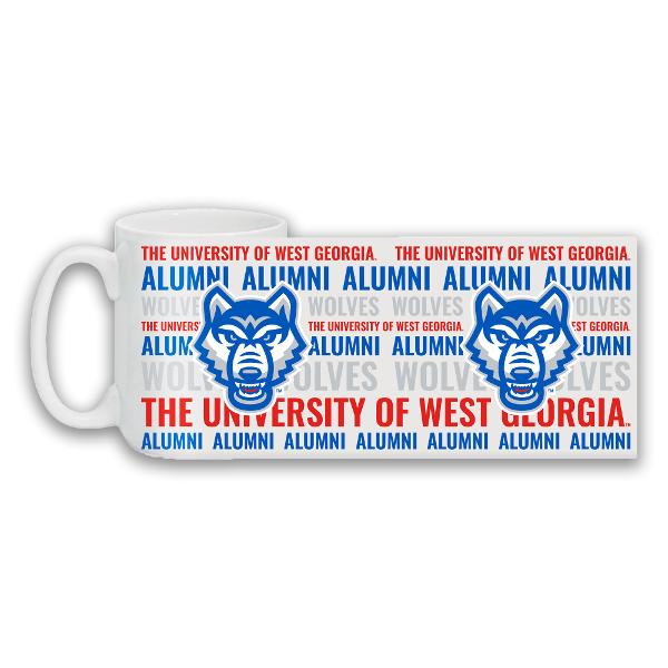 WOLF LOGO ALUMNI COLORMAX EL GRANDE MUG; $14.99