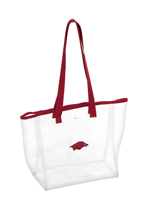 image of: Arkansas Razorbacks Stadium Clear Tote Bag