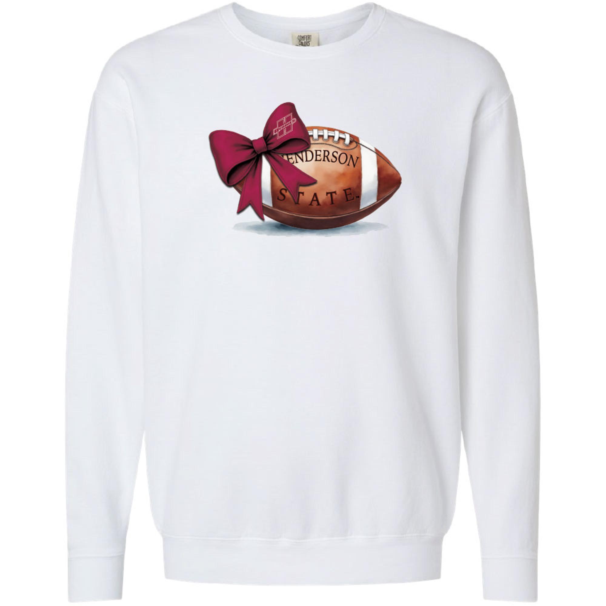 image of: Henderson State Football Bow Fleece Crew