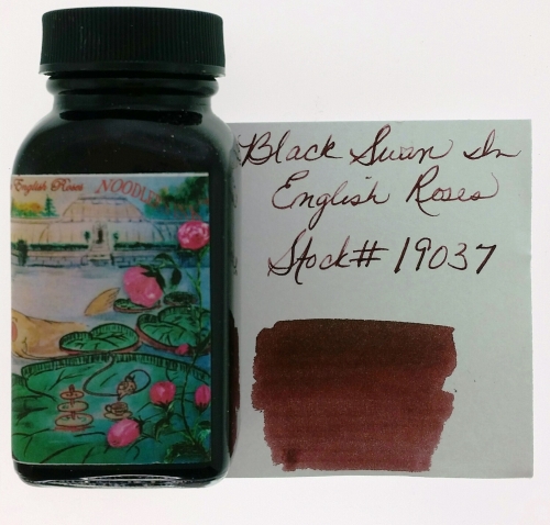 image of: Noodlers Ink Black Swan in English Roses Red 3 oz