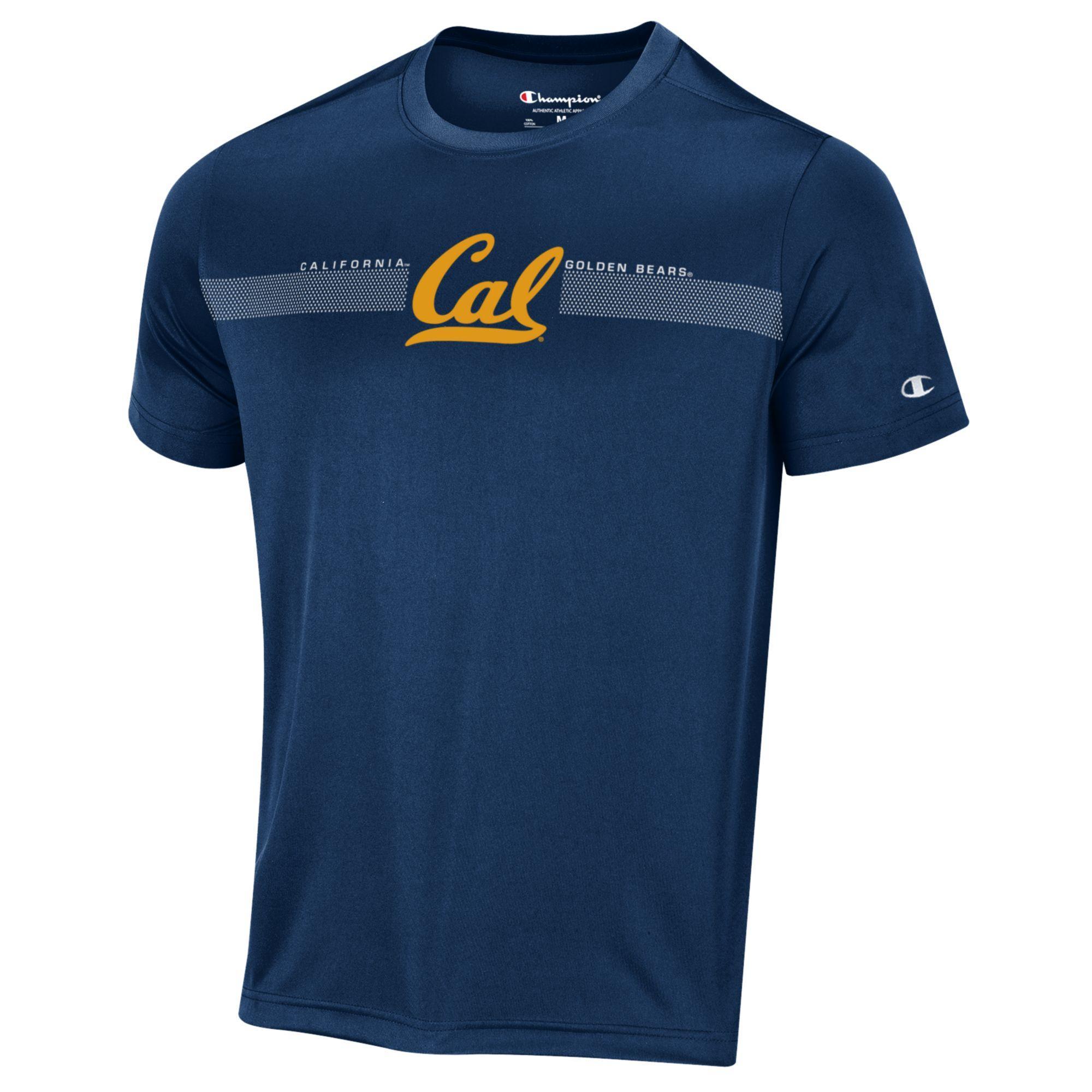image of: Stadium Impact Tee Cal Stripe Logo