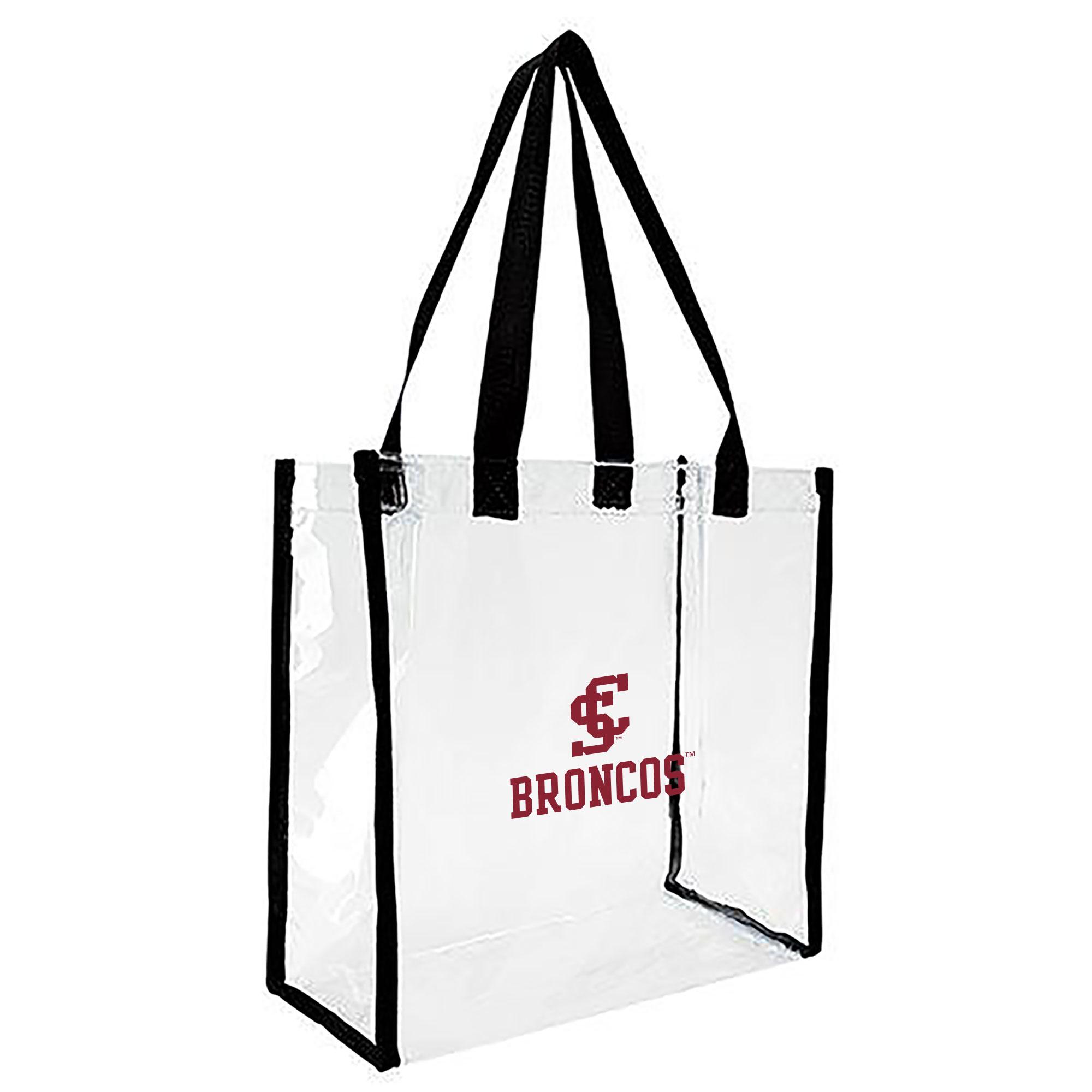 image of: Santa Clara Broncos Clear Game Tote, Black