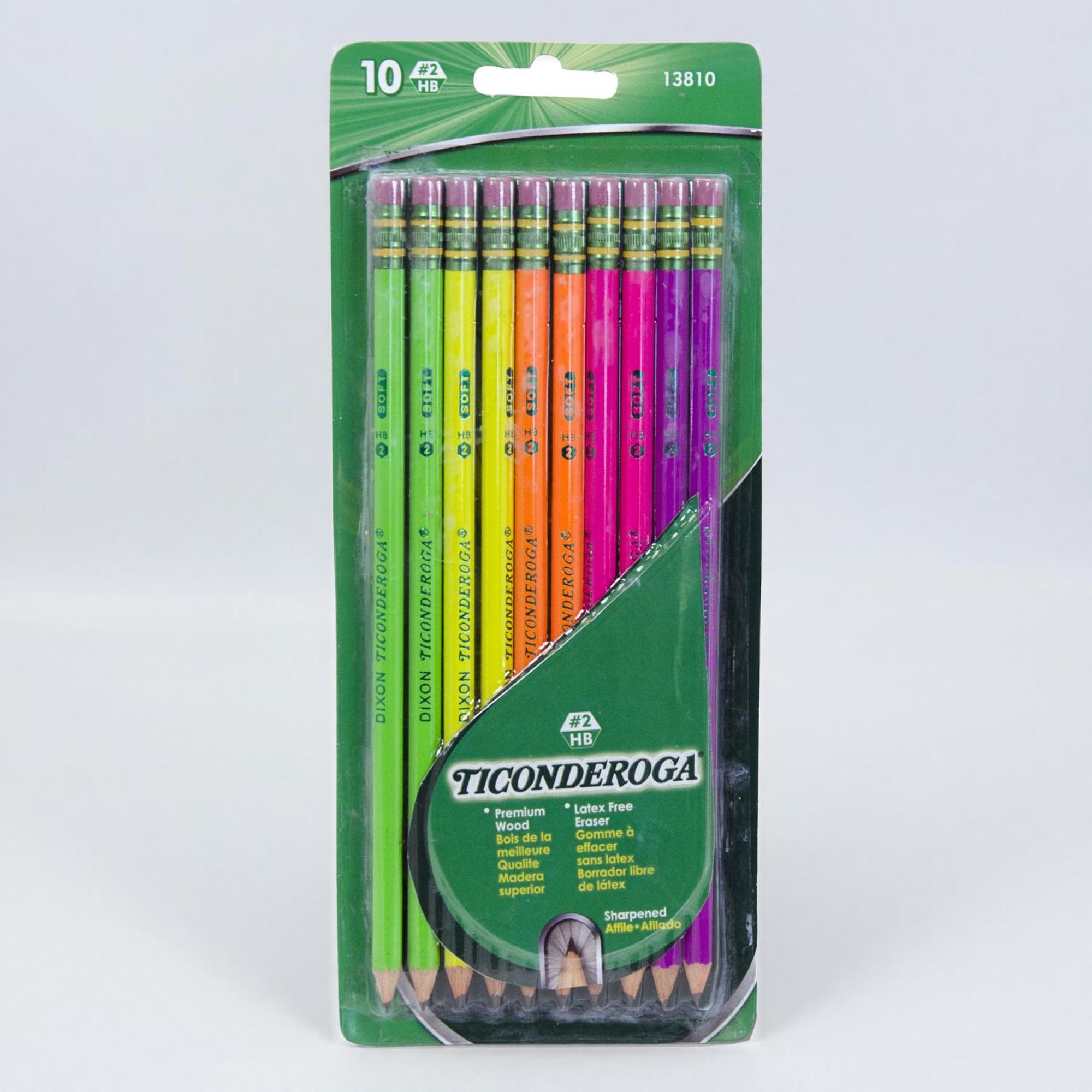 Product image 1 of 3 for Ticonderoga #2 Woodcase Pencils, 10 Pack, Sharpened