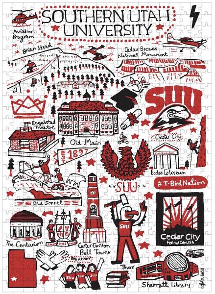 JULIA GASH PUZZLE 500 PIECE SUU; $24.99