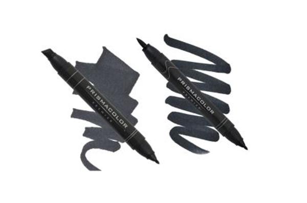 MARKERS: Prismacolor Premier Dual-Tip Black; $5.99