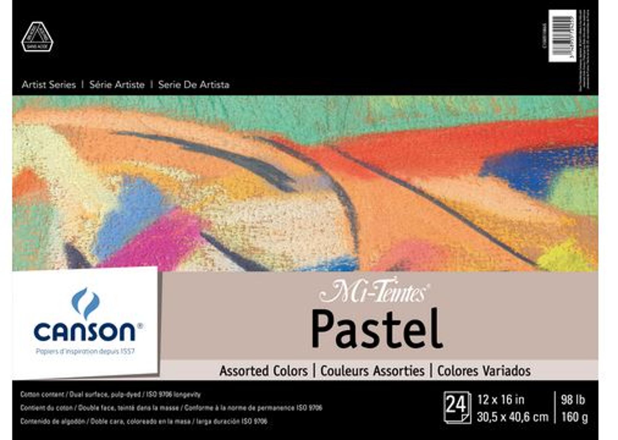 image of: Mi-Teintes Pastel Pads 12x16 Earthtones