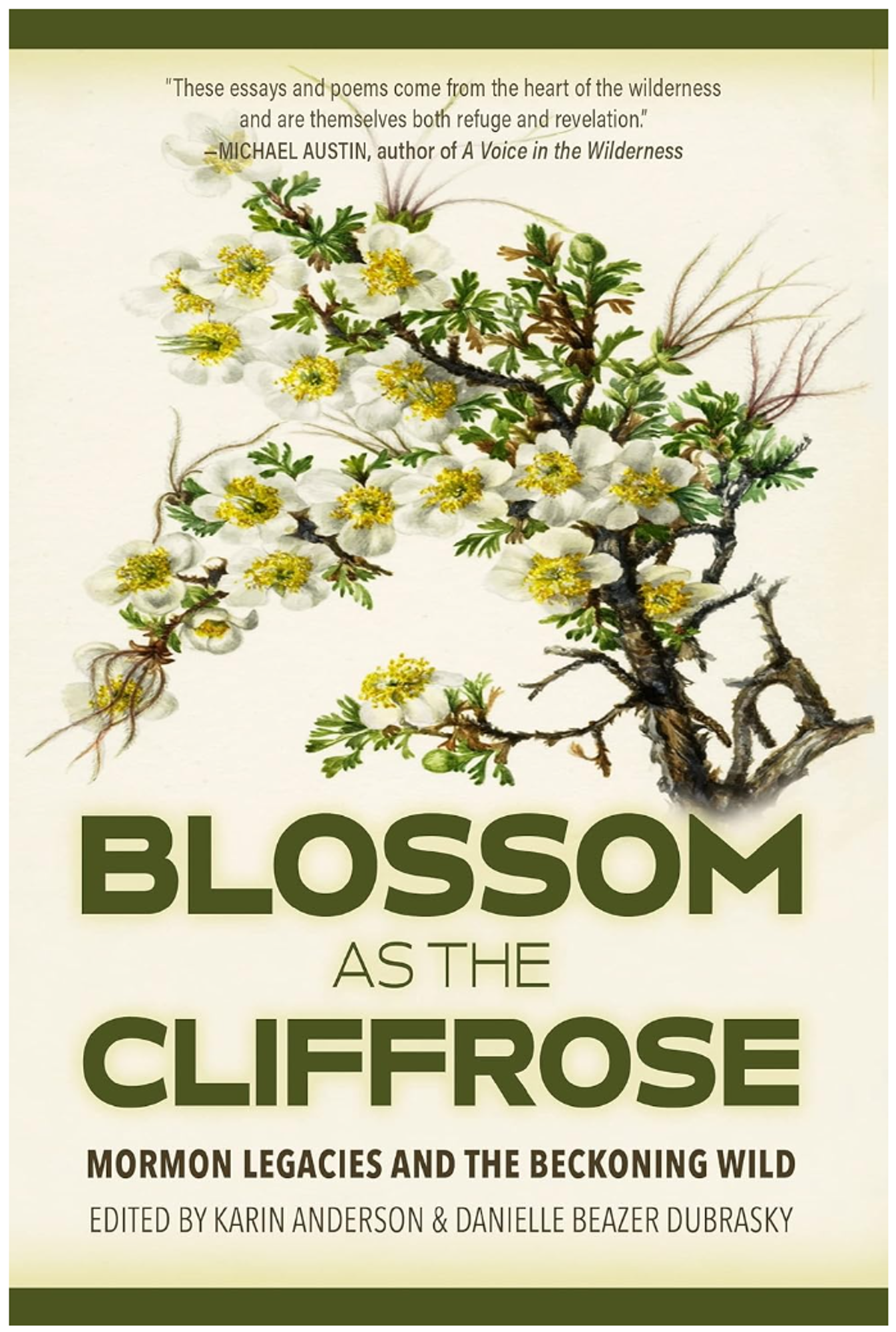 Cover image for BLOSSOM AS THE CLIFFROSE