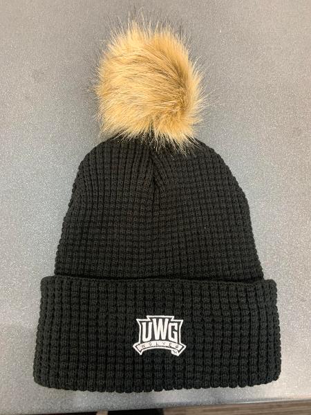 ATHLETICS LOGO BELGIAN BEANIE; $24.99