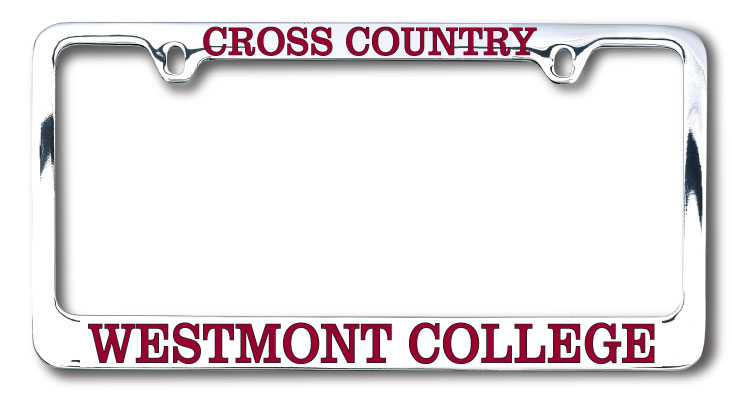 image of: Cross Country Westmont License Plate Frame