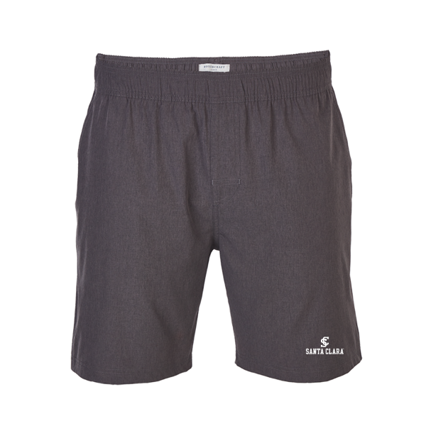 Santa Clara University Riptide Hybrid Short, Slate Gray; $59.98