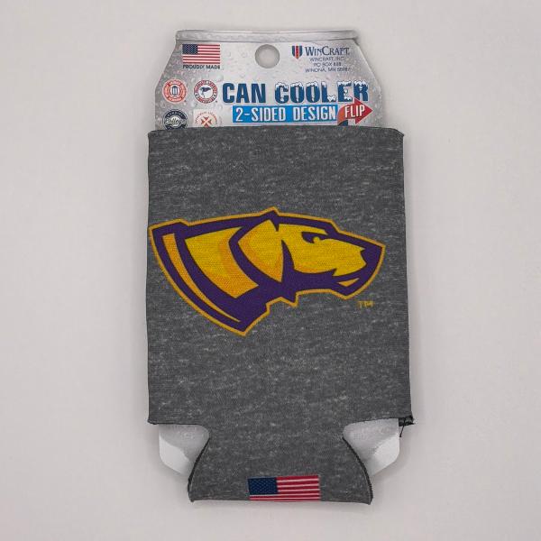 UWSP Pointers 2-Sided Can Koozie - Heather Grey; $8.98