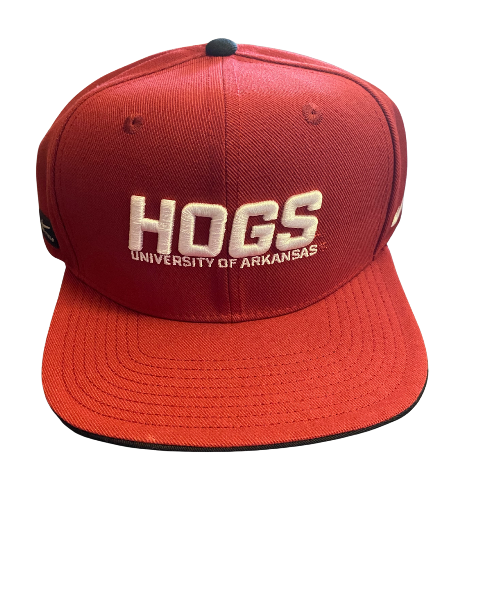 image of: Arkansas Razorbacks 'HOGS' Pro Flat Brim Snapback