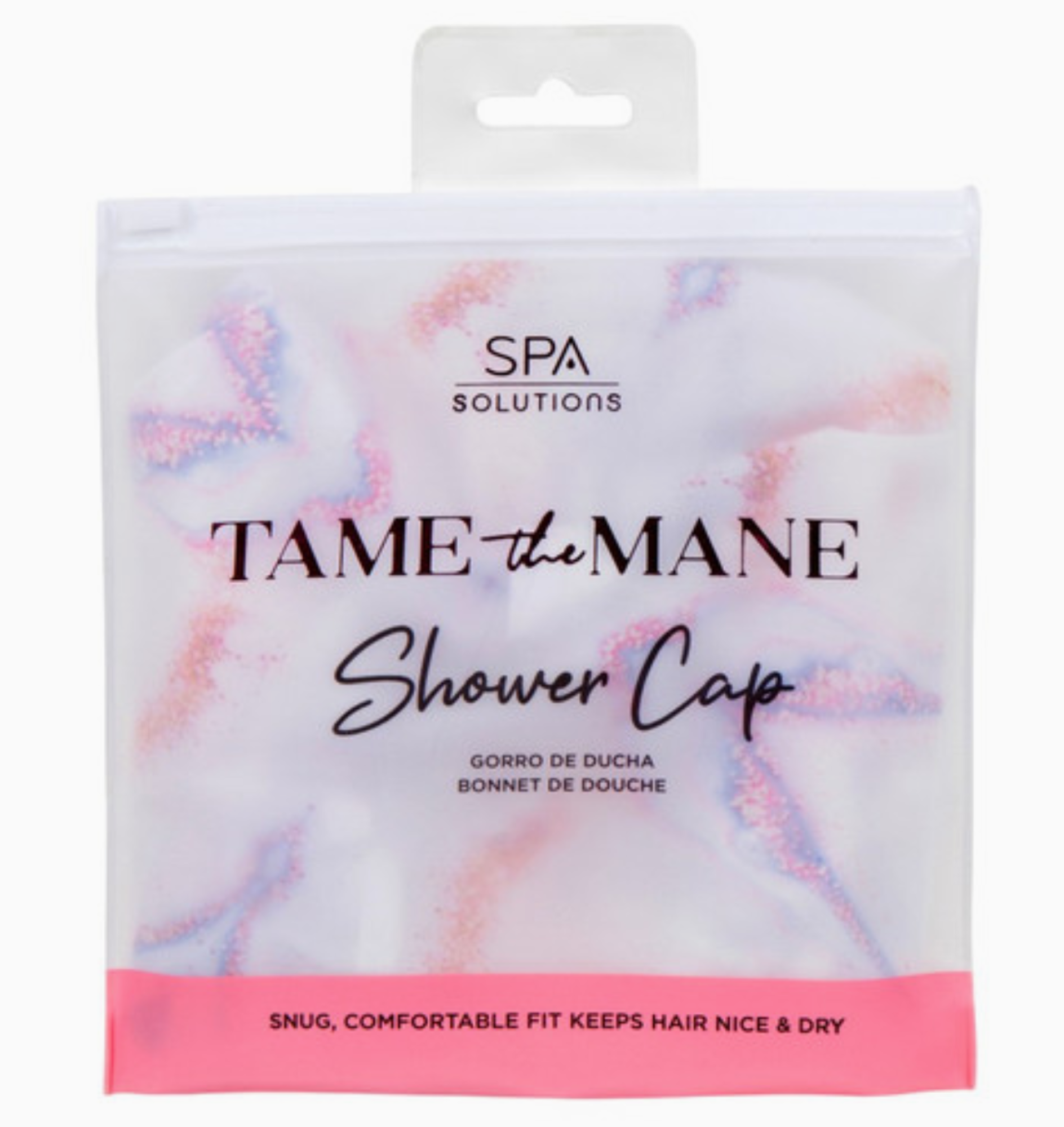 image of: SPA SOLUTIONS TAME THE MANE HAIR SHOWER CAP