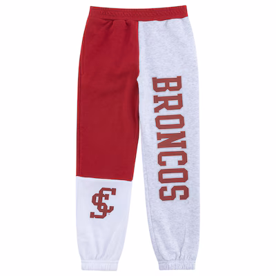 image of: Santa Clara University Youth Colorblock Jogger