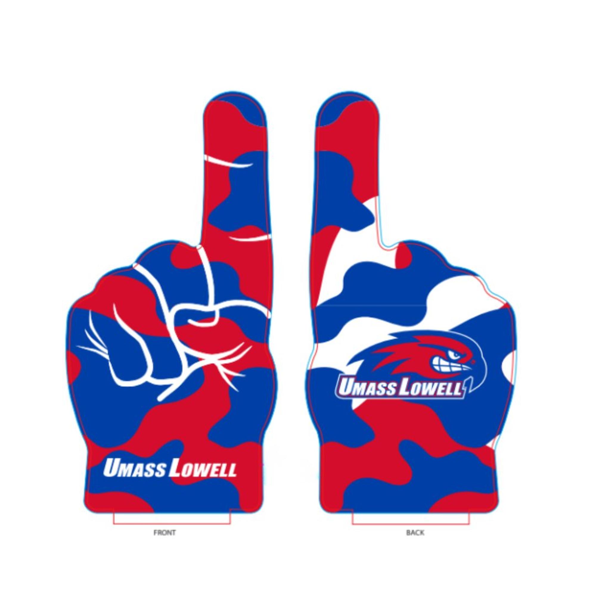 Product image 1 of 1 for Fabric Covered Foam Hand River Hawks