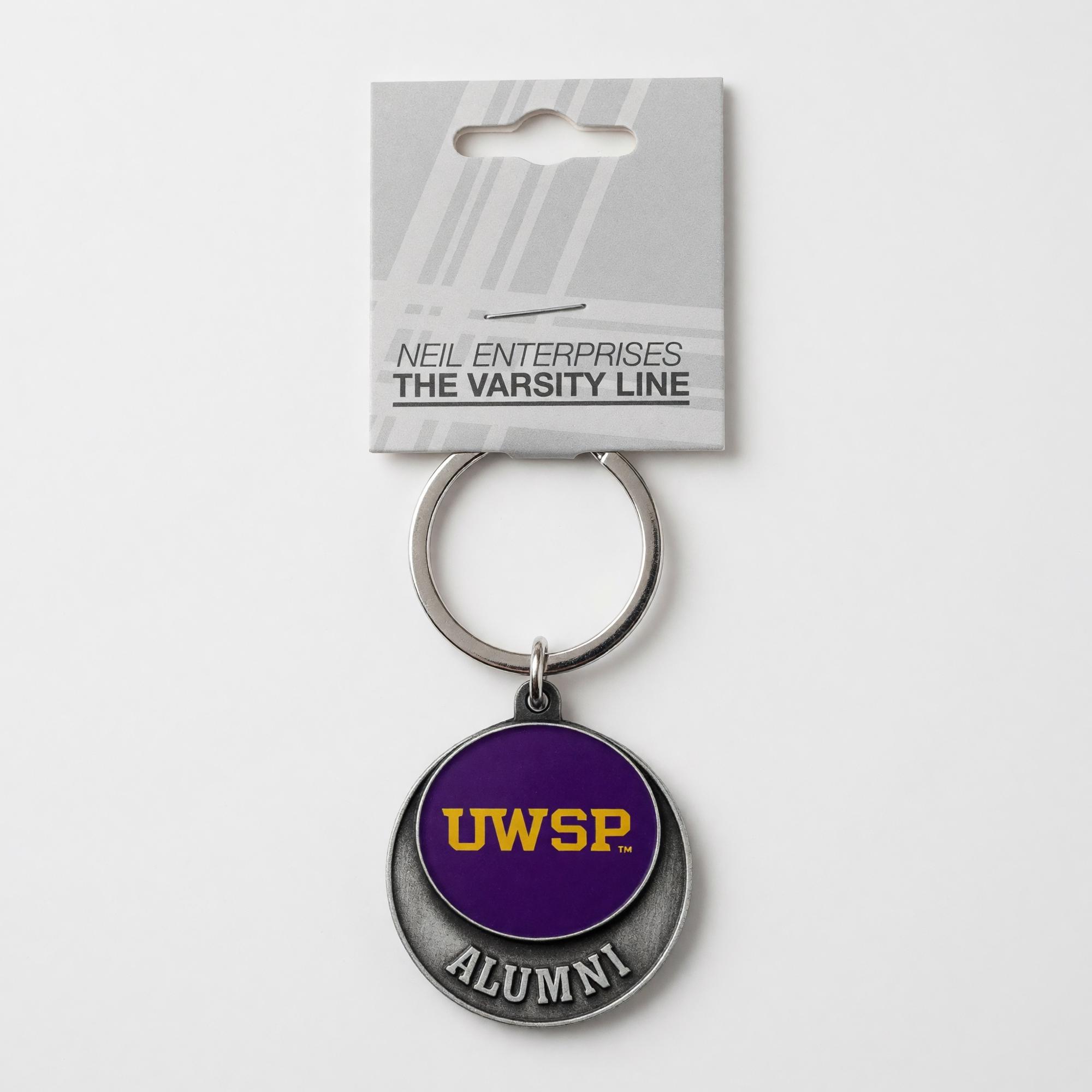 Product image 1 of 1 for University of Wisconsin Stevens Point Alumni Key Ring