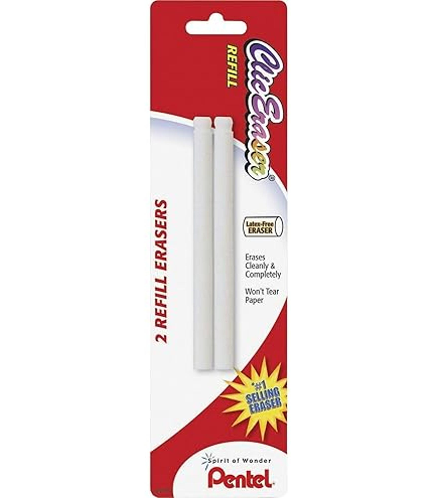 image of: Clic Eraser Refill, 2 Count