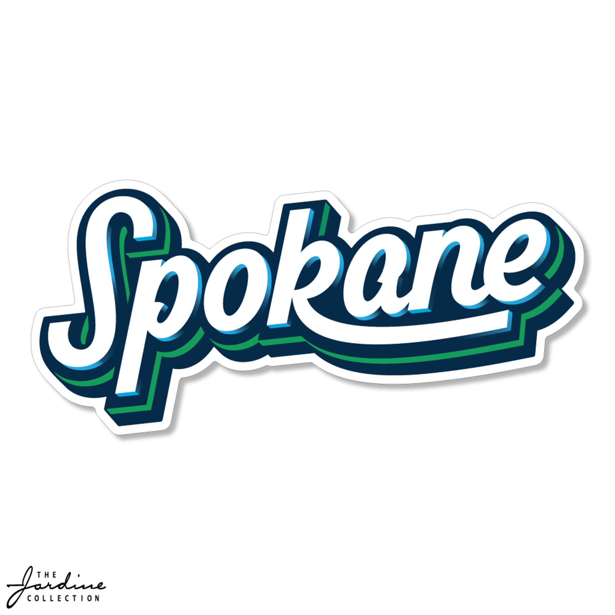 image of: SFCC 6" VINYL DECAL SPOKANE
