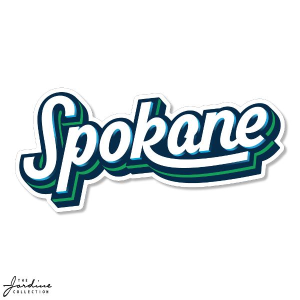 SFCC 6" VINYL DECAL SPOKANE; $6.99
