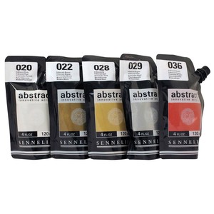 image of: Abstract Acrylics 4oz Cadmium Red Light