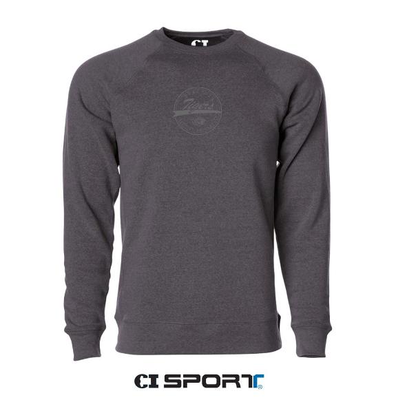 * FINAL SALE * Ouachita Tigers Circlestar Blended Raglan Crew; $47.99