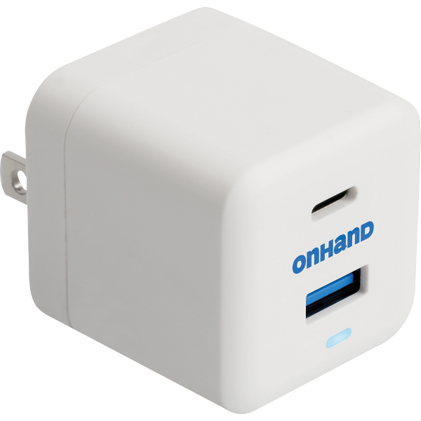 ONHAND DUAL PORT USB-C-USB-A WALL CHARGE; $24.98