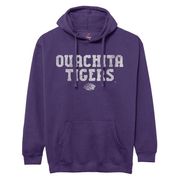 Ouachita Tigers League Worn in Wisdom Essential Hood 2.0; $60.99