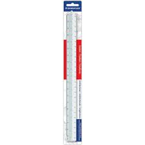 ARCHITECURAL TRI SCALE RULER; $6.99