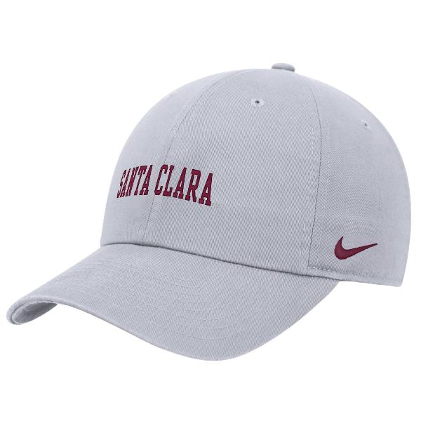 Santa Clara Broncos Nike FLC Club Cap, White; $34.98