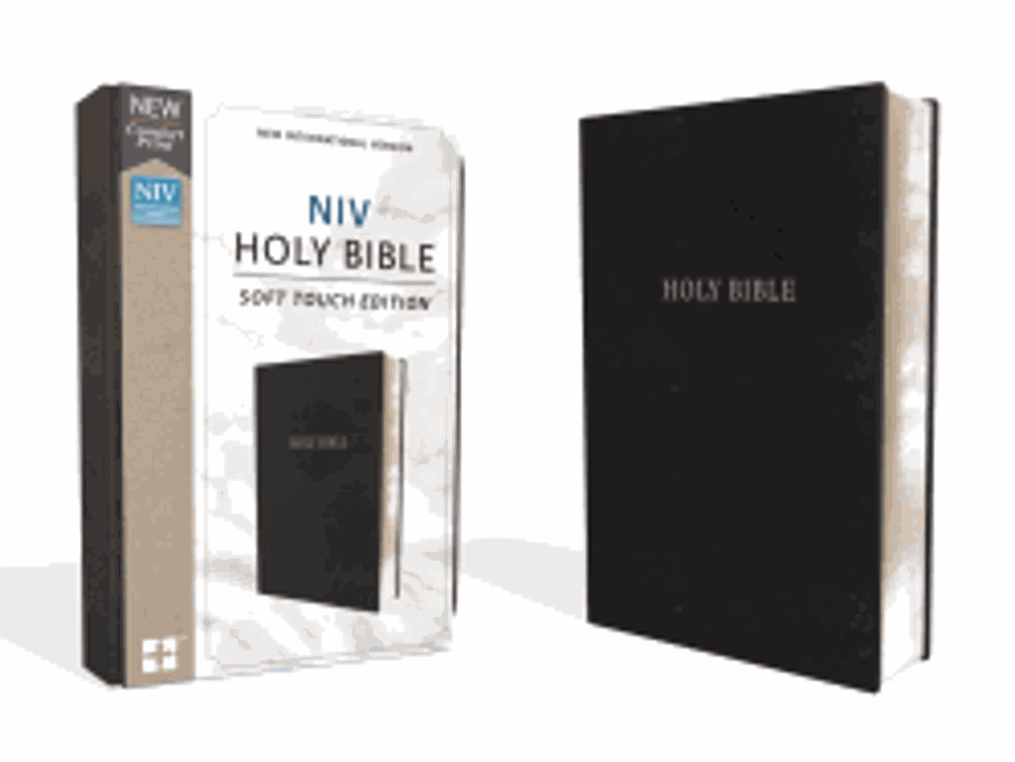 Cover image for NIV Holy Bible Black Leathersoft