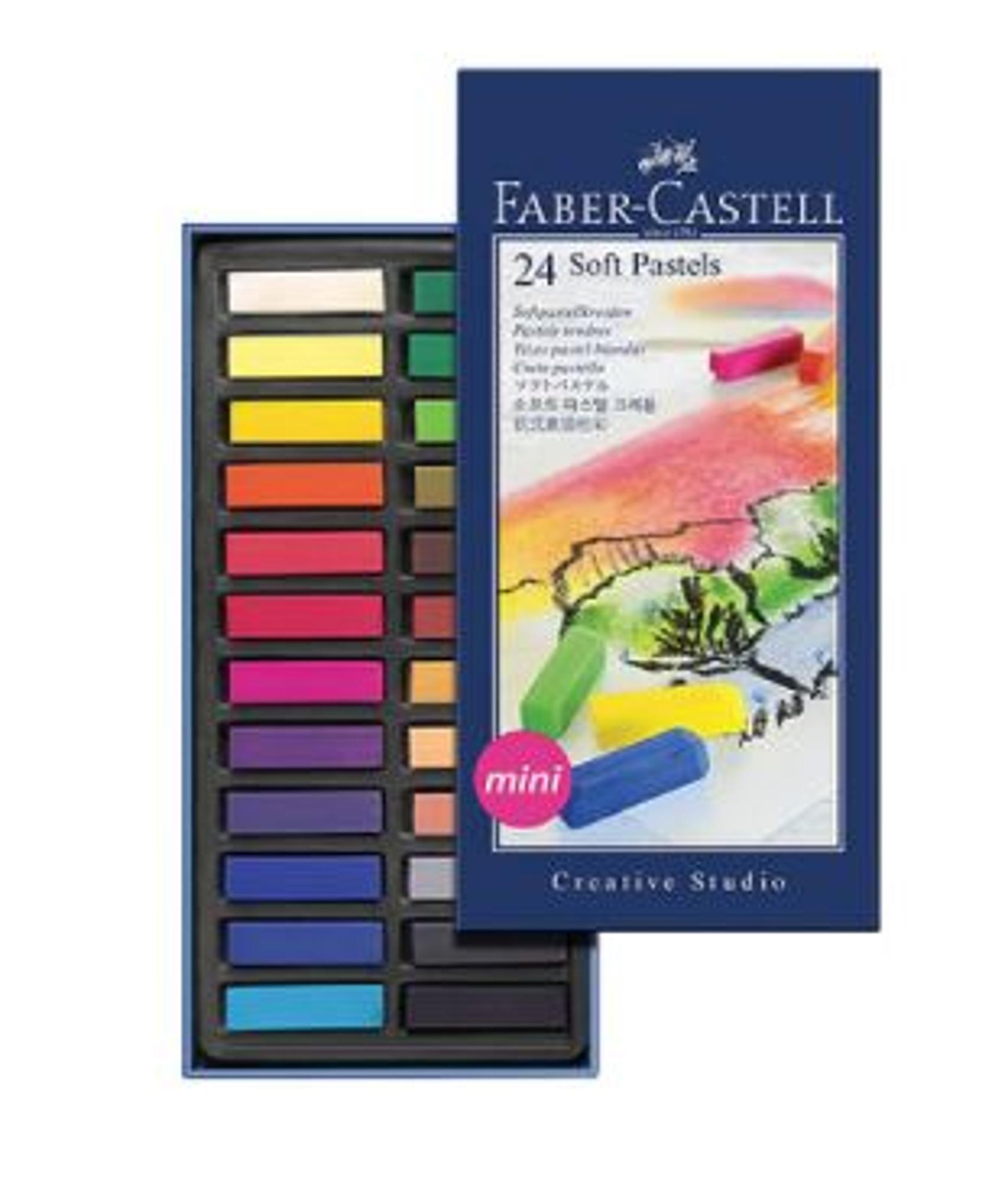 image of: Creative Studio Soft Pastel Half Stick Mini Sets 24ct