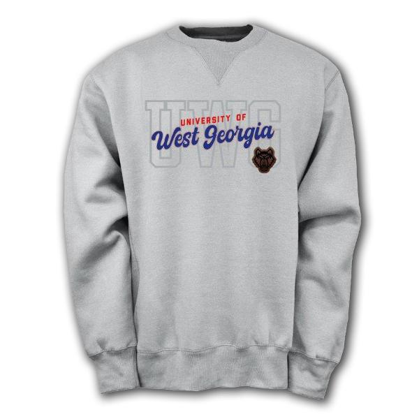 UNIV. WEST GA WOLF LOGO LEATHER PATCH CARSON CREW; $69.99