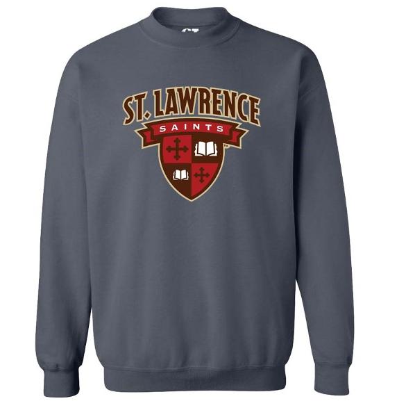 Slate Crew with St. Lawrence Saints Shield; $57.95