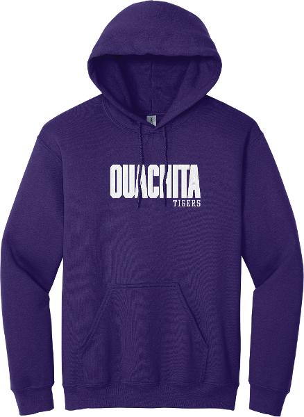 Ouachita Glitter Pullover Hoodie; $59.99