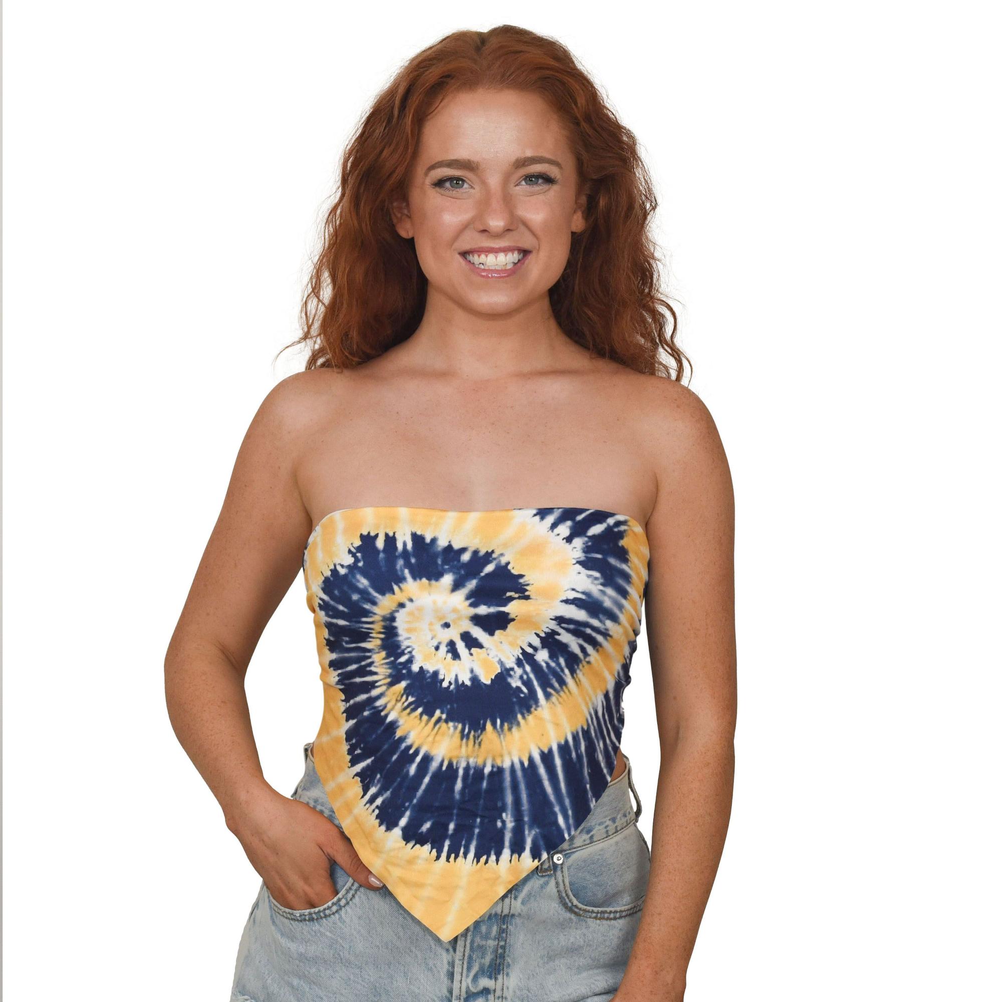 Product image 1 of 1 for Women's Tie-Dye Tie Back Bandeau