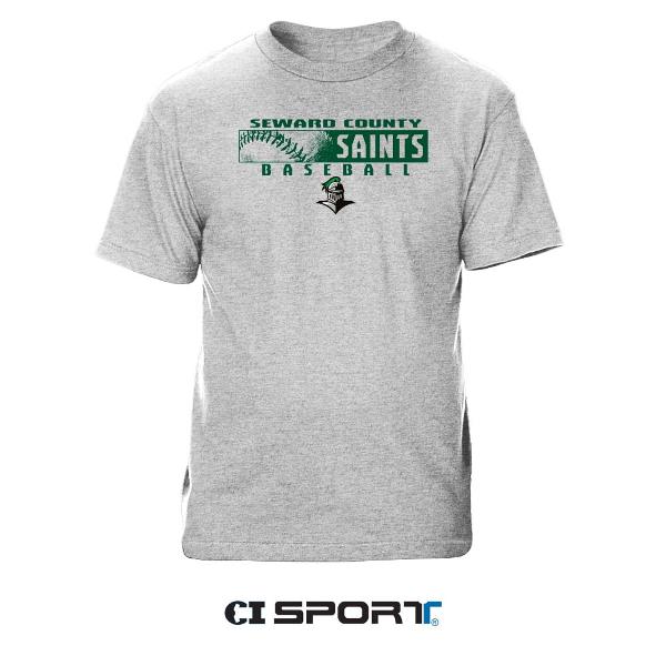 CI SPORT SEWARD SAINTS PIRO BASEBALL SHORT SLEEVE TEE; $20.99