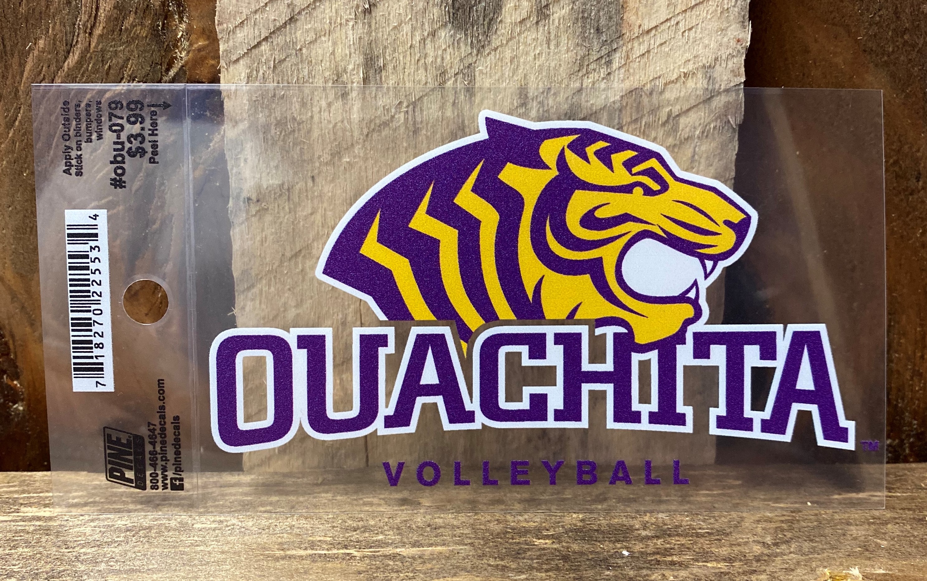 image of: OUACHITA VOLLEYBALL CAR DECAL