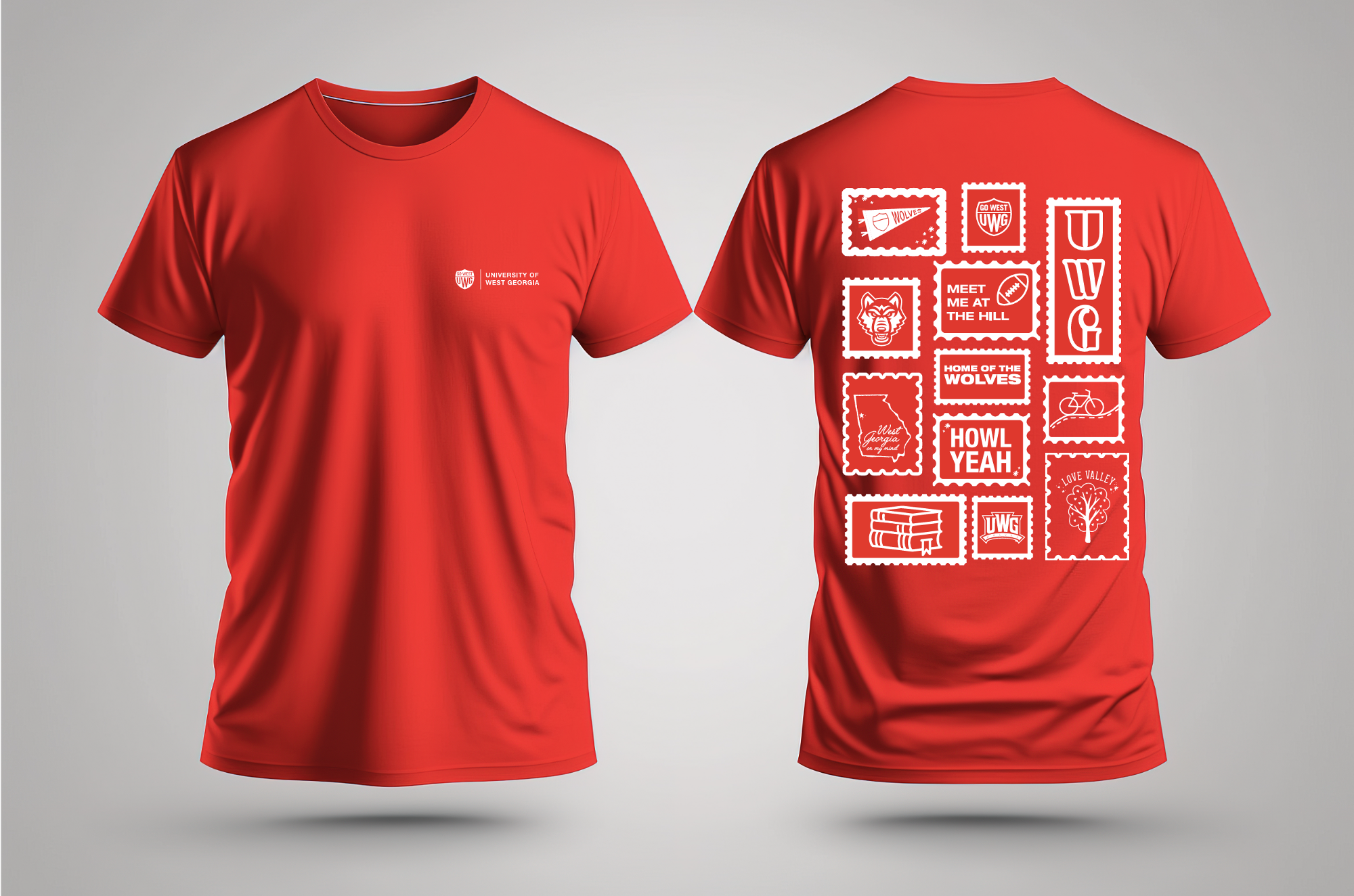 Product image 1 of 1 for RED SPIRIT STAMP SHIRT