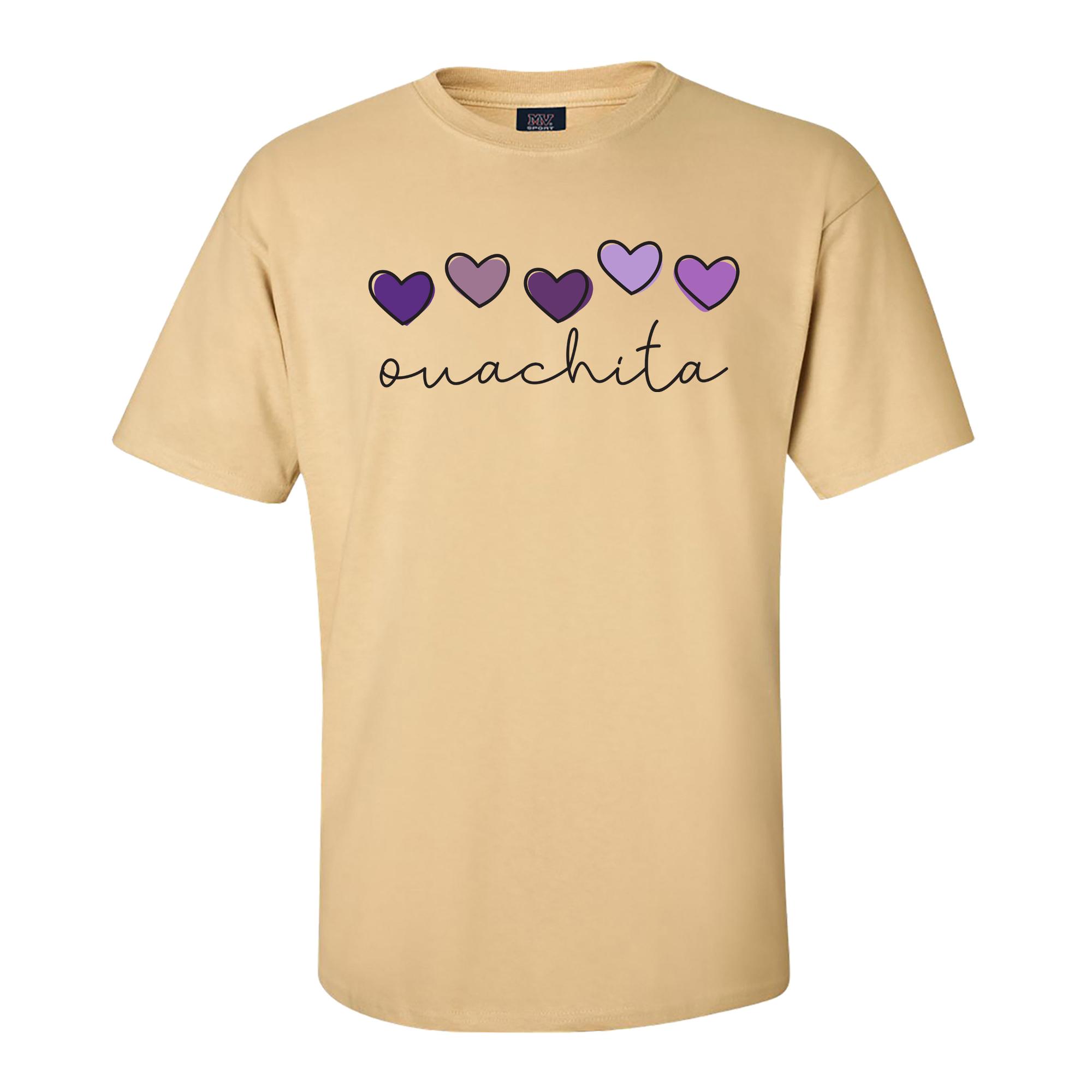 image of: Ouachita Hearts Classic T-Shirt