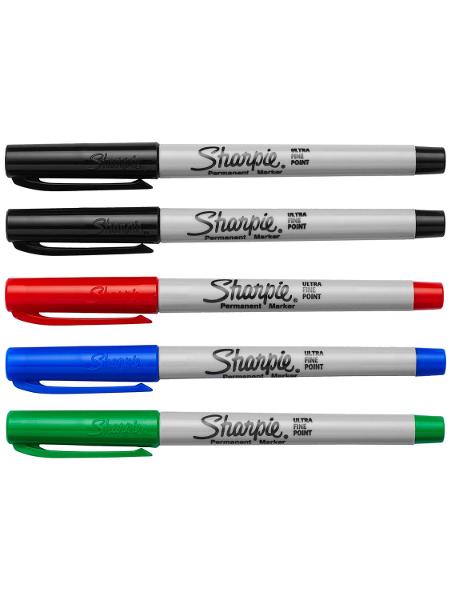 Sharpie Ultra Fine Tip Permanent Marker, 5 Pack; $9.98