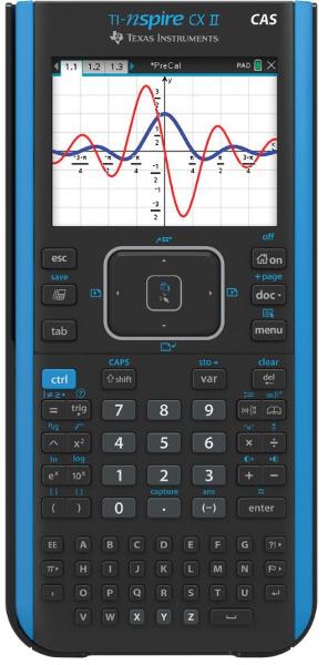 TI Nspire CXII CAS Graphing Calculator; $182.99