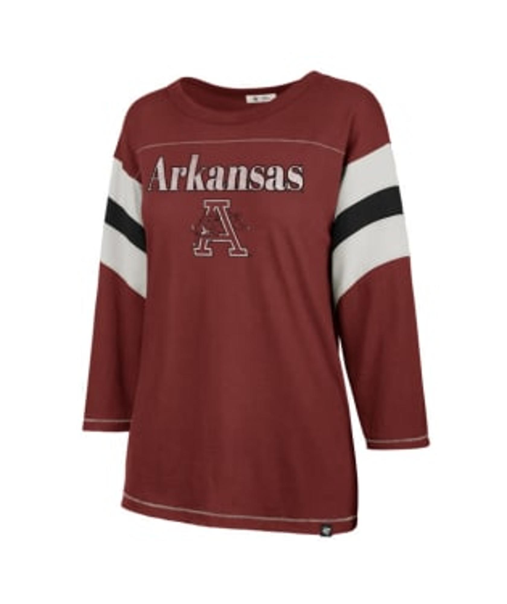image of: Arkansas Razorbacks '47 Women's Canyon Tee- Vintage Cardinal