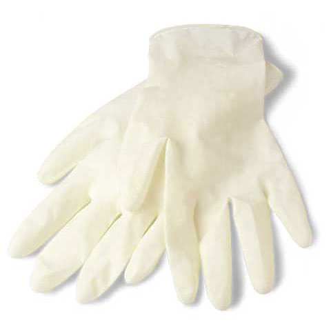 image of: Latex Work Gloves 2 pair