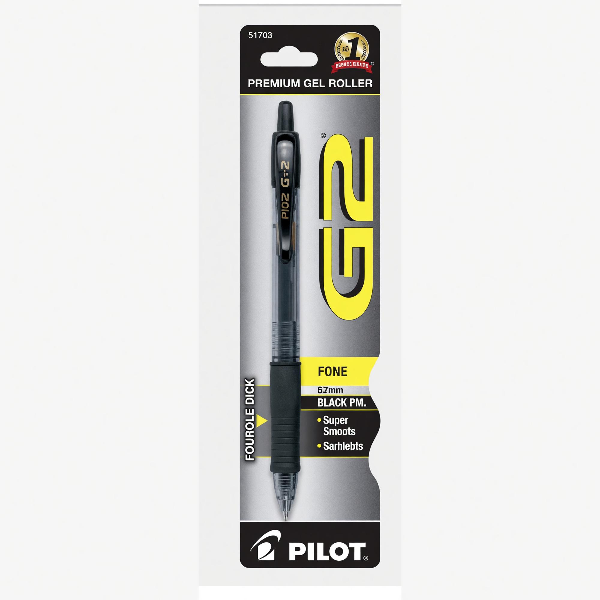 Product image 1 of 1 for G2 RET GEL INK PEN 07 FINE CARDED PILOT
