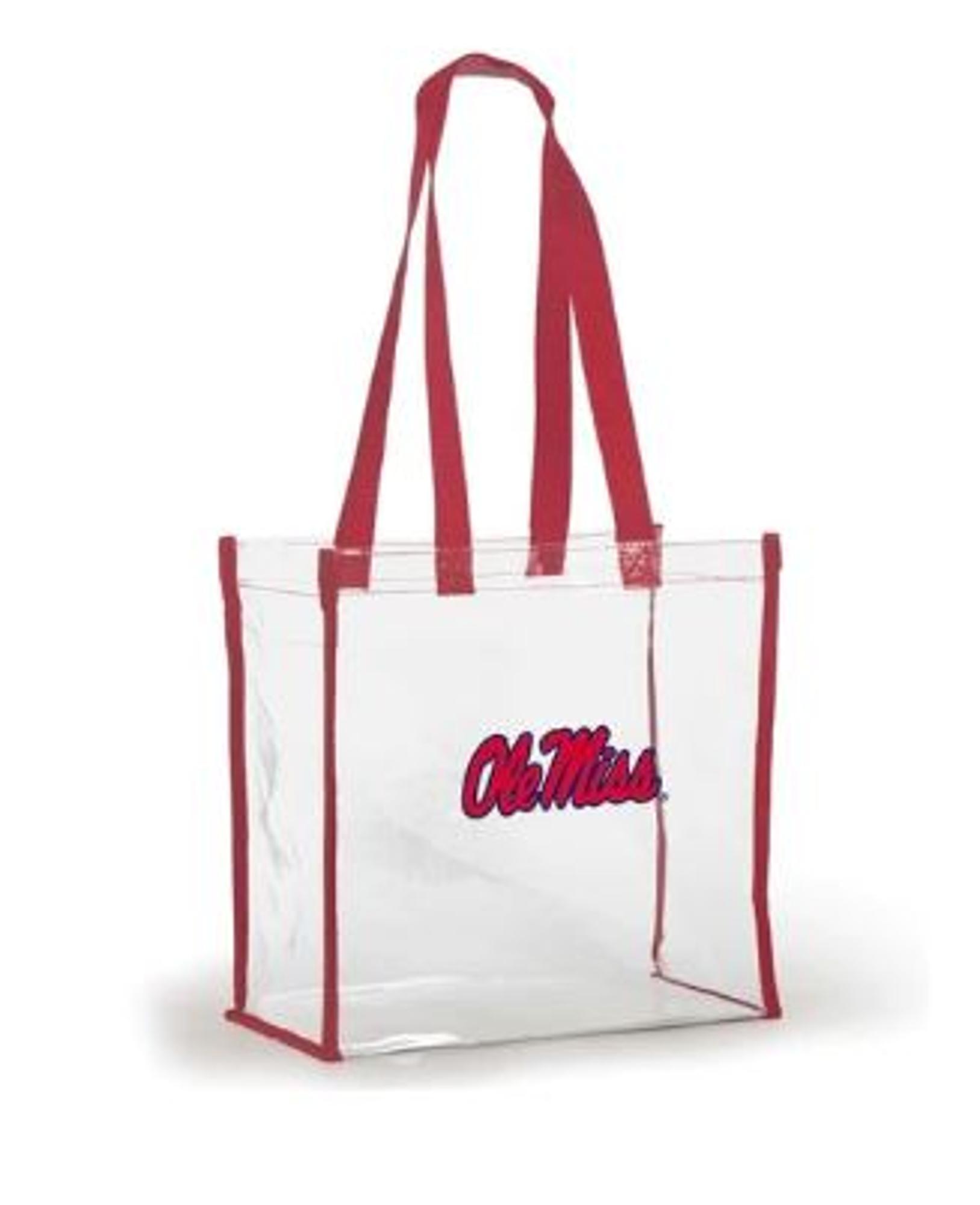 image of: Ole Miss Clear Stadium Bag Tote