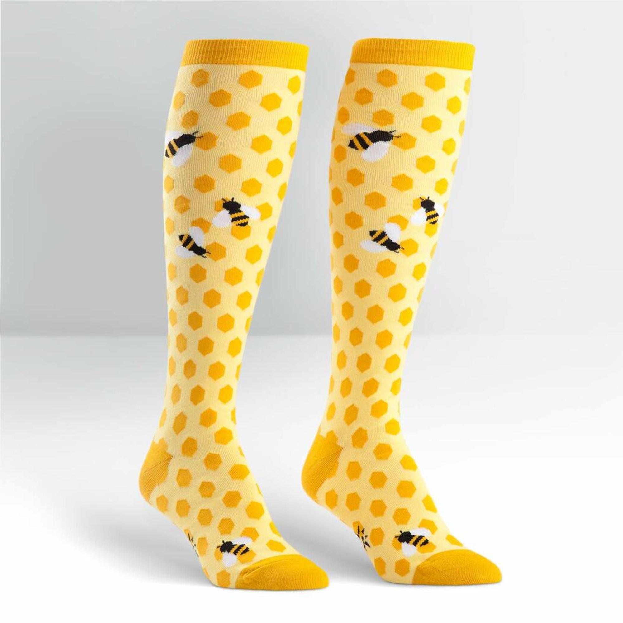 image of: Knee High Socks - Bee's Knees