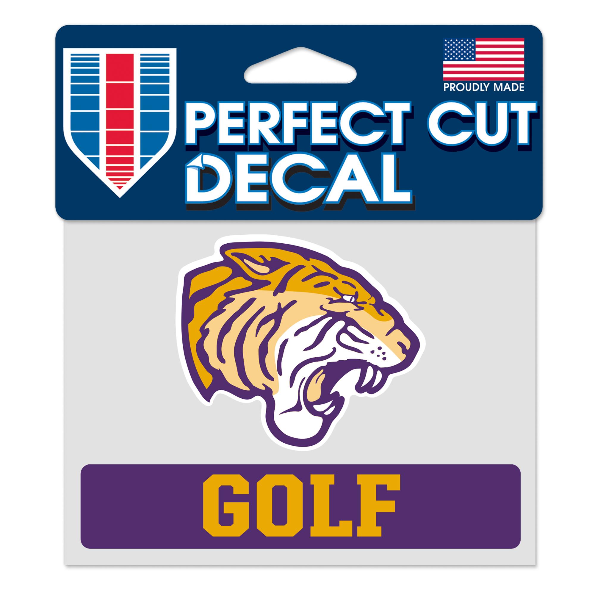 image of: Olivet Nazarene 4in x 5in Golf Decal