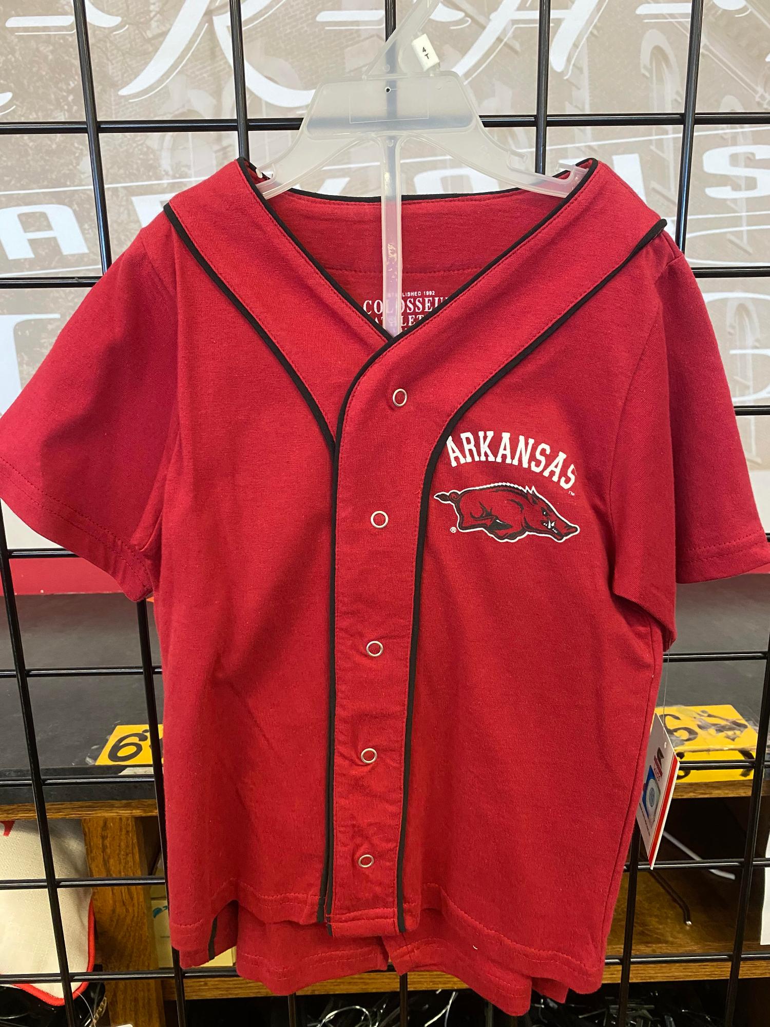 image of: Arkansas Razorbacks Infant/Toddler Short Set -Crimson