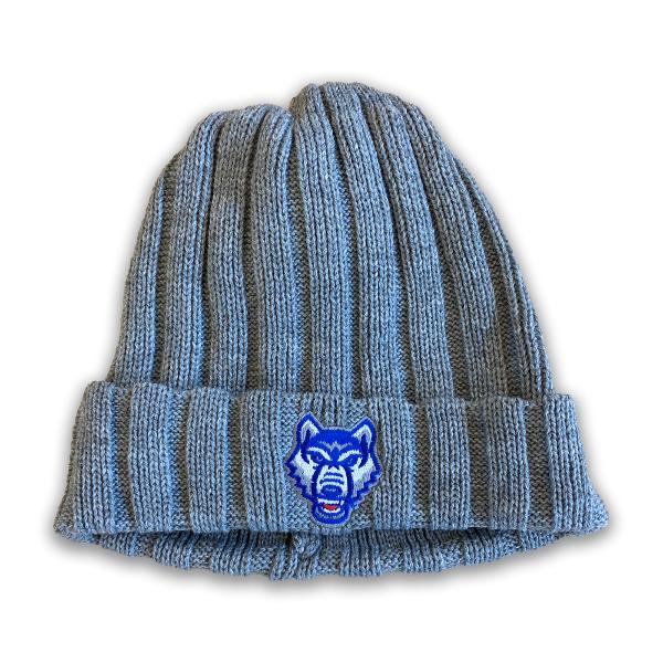 WOLF LOGO WATCHMAN BEANIE; $24.99
