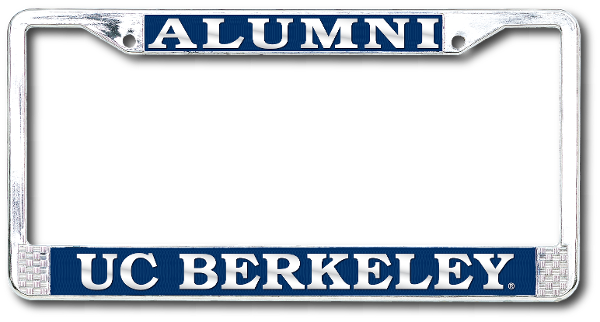 License Plate Frame Alumni / UC Berkeley; $24.99